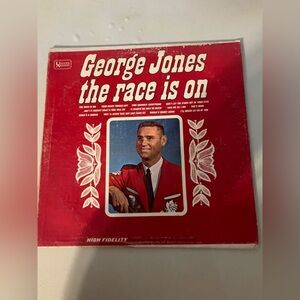 George Jones The Race Is On Vinyl Album